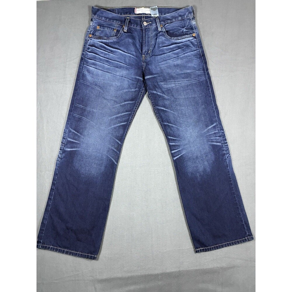 Vintage 2003 Y2K Levi’s 529 Jeans 34x30 Low Rise Straight Factory Whiskered